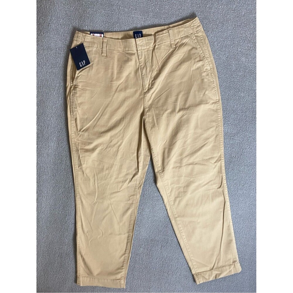 GAP Women’s  Khaki Slim Ankle Pants- Daily Wear Office Business Casual Preppy